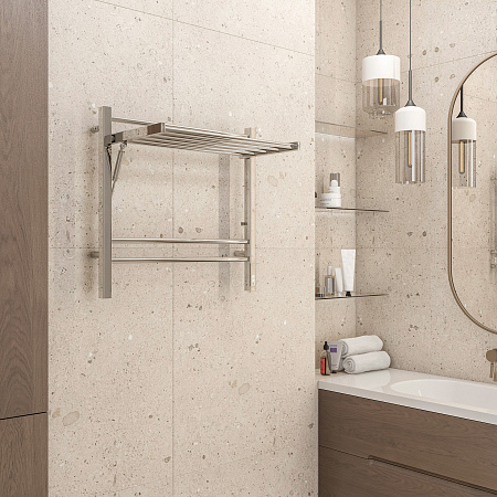 Горизонт П8 600х600 электро (sensor quick touch) Полотенцесушитель TERMINUS Лобня - фото 4