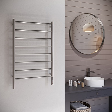 Аврора П8 500х850 Электро Полотенцесушитель TERMINUS Оружейная сталь Лобня - фото 3 Аврора П8 500х850 Электро Полотенцесушитель TERMINUS Оружейная сталь Лобня - фото 3