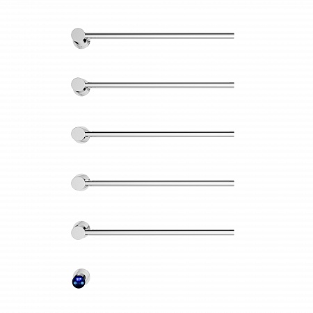 Аккорд П5 500х800 электро Полотенцесушитель TERMINUS Нержавеющая сталь Лобня - фото 2