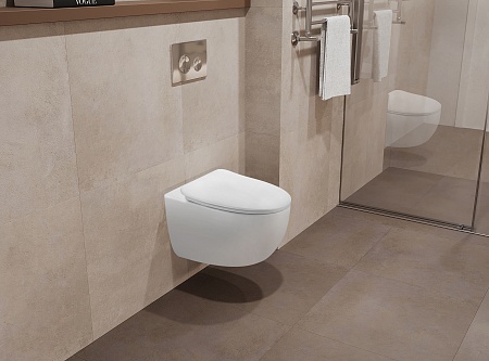 Подвесной унитаз безободковый Terminus Енисей Monolit 560х390 белый Лобня - фото 1 Подвесной унитаз безободковый Terminus Енисей Monolit 560х390 белый Лобня - фото 1