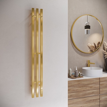 Стойка электро TRES проф1200 TERMINUS Брашированное золото Лобня - фото 3 Стойка электро TRES проф1200 TERMINUS Брашированное золото Лобня - фото 3