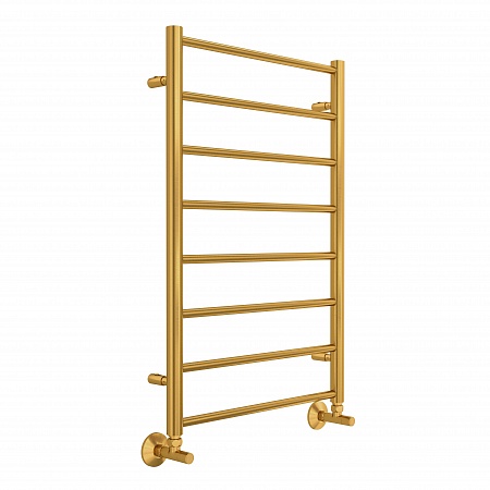 Аврора П8 500х800 Полотенцесушитель TERMINUS Брашированное золото Лобня - фото 1 Аврора П8 500х800 Полотенцесушитель TERMINUS Брашированное золото Лобня - фото 1